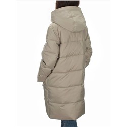 C223 GRAY/BEIGE Куртка зимняя женская (200 гр. холлофайбера)