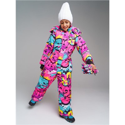 Комбинезон зимний для девочки