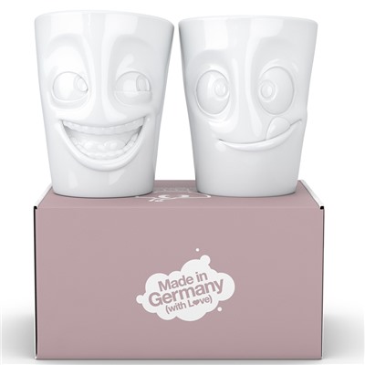 Набор кружек Joking & Tasty, 350 мл, белый, 2 шт.