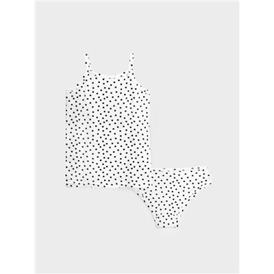 Комплект для девочки: майка, трусы