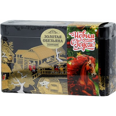 Конфуций. Новый год. Китайская коллекция. Золотая обезьяна 60 гр. жест.банка