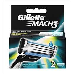 1 Кассеты MACH 3  "2" BRIGHT GLOW (Чёрная упаковка)