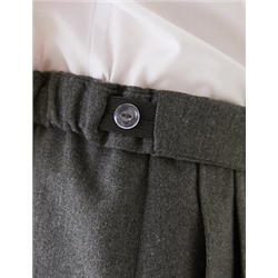 Girls' Permanent Pleats School Skirt (2-16 Yrs)