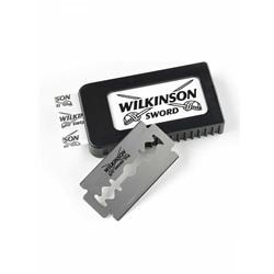 Лезвия для бритья классические двусторонние Wilkinson Sword 5шт. (20X5шт. =100 лезвий) в картонном блоке (Pillar Box.)