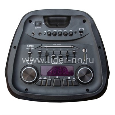 Колонка 12" (20-56) динамик 2шт/12" черная ElTRONIC с TWS