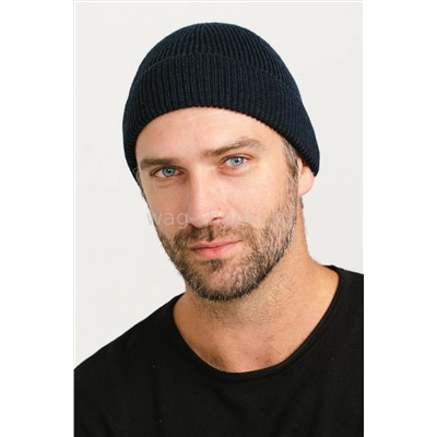 Мужская шапка с отворотом Топ426