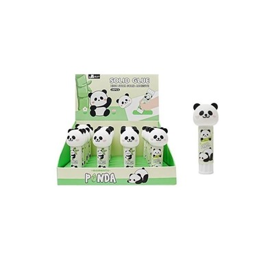 Клей канцелярский "Panda", mix (9 г), шоу-бокс 24 шт