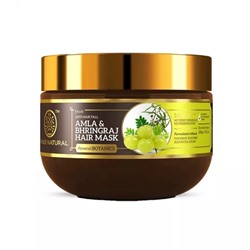 Маска для волос с Амлой и Брингараджем (200 г), Amla & Bhringraj Hair Mask, произв. Khadi Natural