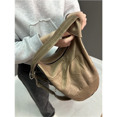 Сумка-рюкзак женская из телячьей кожи