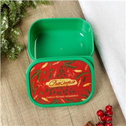 Ланч - бокс новогодний «Счастья», 500 мл