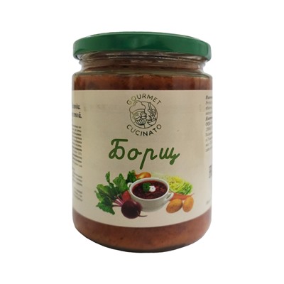 Борщ из свежей капусты CUCINATO GOURMET с/б 420 1/12