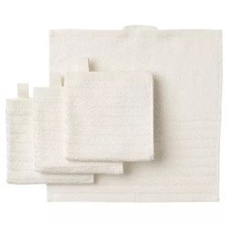Набор полотенец белых (4 шт), VAGSJON Washcloth White Set, произв. IKEA