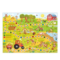 Игра настольная ходилка "На ферме"