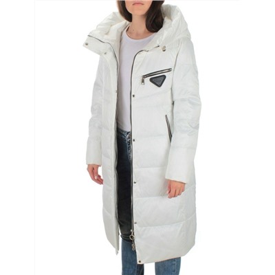 S21119 WHITE Куртка зимняя женская (150 гр. холлофайбера)