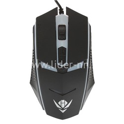 Мышь проводная NAKATOMI игровая Gaming MOG-02U 4 кнопки (черная)