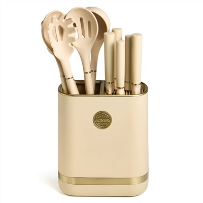 НАБОР AGNESS ИЗ 11ПР: 5 НОЖЕЙ,ПОДСТАВКА,ПОЛОВНИК,ЛОЖКА,ЛОПАТКА,ШУМОВКА,ЛОЖКА ДЛЯ СПАГЕТТИ