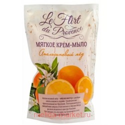 РК Le Flirt Du Provence Крем-Мыло Апельсиновый мед дой-пак 500 мл