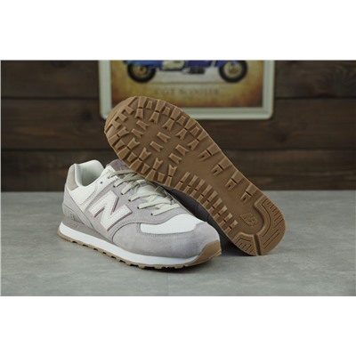 Премиальные New Balance 574 из натуральной замши