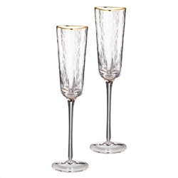 НАБОР БОКАЛОВ ДЛЯ ШАМПАНСКОГО "ROCKY" ИЗ 2 ШТ. 170 МЛ