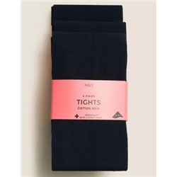 3pk of School Tights