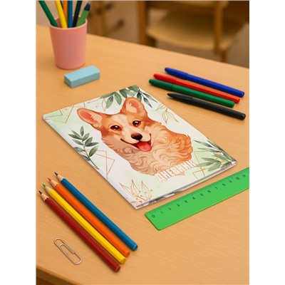 Дневник школьный для 1-11 классов, Lovely pet, интегральная (гибкая) обложка, матовая ламинация, выборочный лак, 40 листов