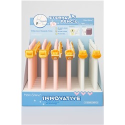 Бесконечный карандаш "Cheese", mix, шоу-бокс 36 шт.