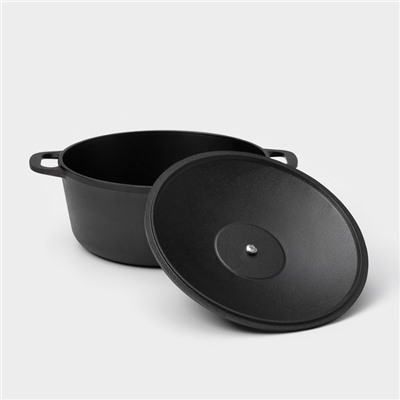 Кастрюля Wild Kitchen, 3 л, d=22 см, лопатка и губка в комплекте, чугун