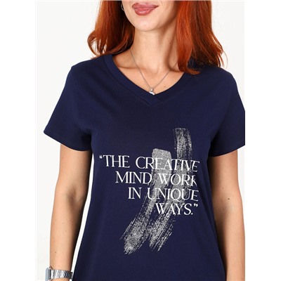 Футболка Сопряжение чернильный ИвК