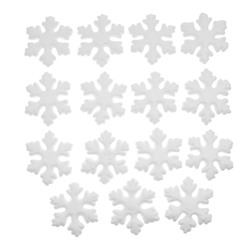 Основа для творчества и декорирования «Снежинка», набор 15 шт., размер 1 шт. — 7.2×2.8 см