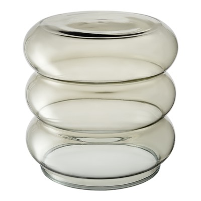 Столик приставной Vivlend, Ø38 см, серо-зеленый