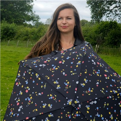 L501-4477 ButtercupSpring (Весенний лютик) Зонт женский механика Fulton