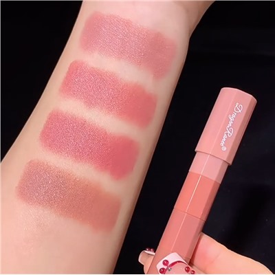 Набор помад для губ 4 в 1 Dragon Ranee, ЦВЕТ А