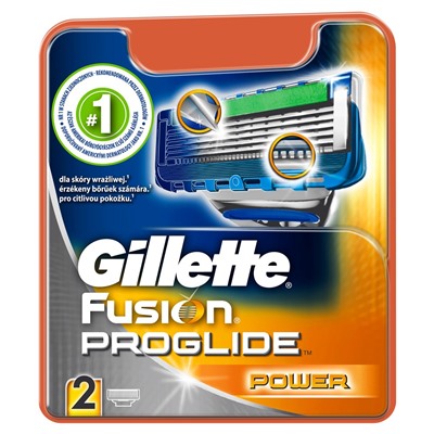 GT кассеты Fusion PROGLIDE Power \2шт
