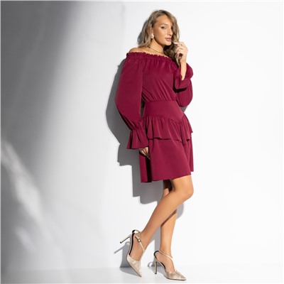 Платье из дубайского шёлка, Искра Женственности (страсть)