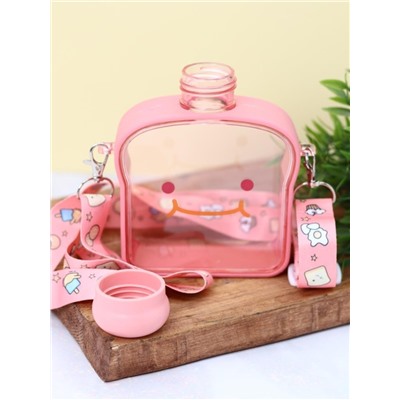 Бутылка «Bread slice», pink (380 ml)