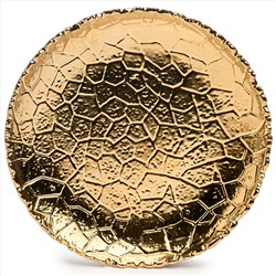 НАБОР ТАРЕЛОК ЗАКУСОЧНЫХ LEFARD "CHARM" 2 ШТ. 19*2,5 СМ (ЗОЛОТО)