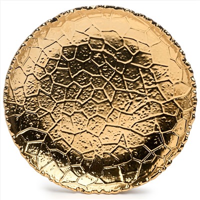 НАБОР ТАРЕЛОК ЗАКУСОЧНЫХ LEFARD "CHARM" 2 ШТ. 19*2,5 СМ (ЗОЛОТО)