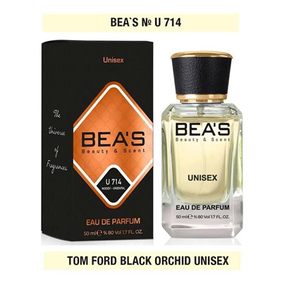 Beas U714 Tom Ford Black Orchid edp 50 ml, Парфюм унисекс Beas U714 создан по мотивам аромата Tom Ford Black Orchid