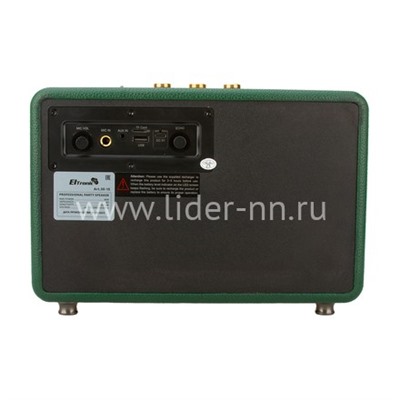 Колонка  ELTRONIC MONSTER BOX  850 (30-15) TWS (зеленый)