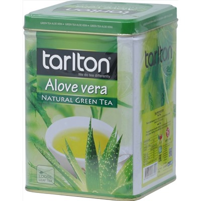 TARLTON. Tea Infusion. Aloe vera 250 гр. жест.банка