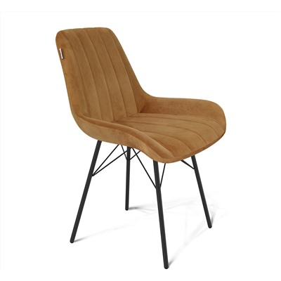 Стул SHT-ST37/S64
                        горчичный / черный муар