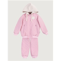 Комплект утеплённый для девочки NIKASTYLE 7м9725 Пудра