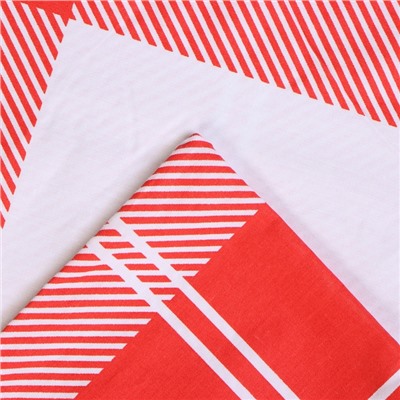 Новогоднее постельное бельё LoveLife 1,5сп Square 143*215см,150*225см,50*70см-2шт,100%хлопок,сатин