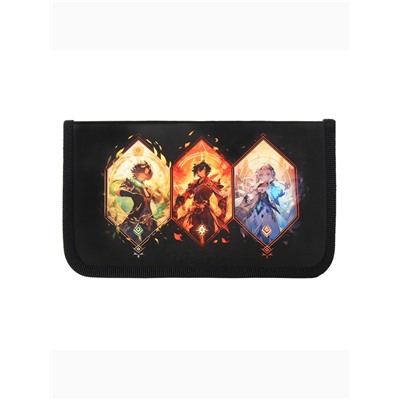 Пенал 1 секция 115×205×30 мм, Calligrata, Аниме game, ламинированный картон