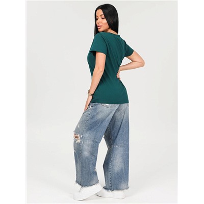 Футболка Поликсена изумрудный ИвК