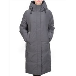 2233 DARK GRAY Пальто женское зимнее AKIDSEFRS (200 гр. холлофайбера)