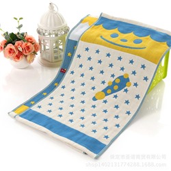 Creative gauze children's towel for kindergarten, wholesale