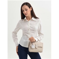 JS-1952-62 белая сумка женская (кожа) Jane's Story