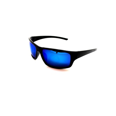 Мужские поляризационные - POLARIZED 3004 черный глянец синий
