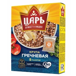 ЦАРЬ Крупа гречневая в вар.пак 400гр в КОР